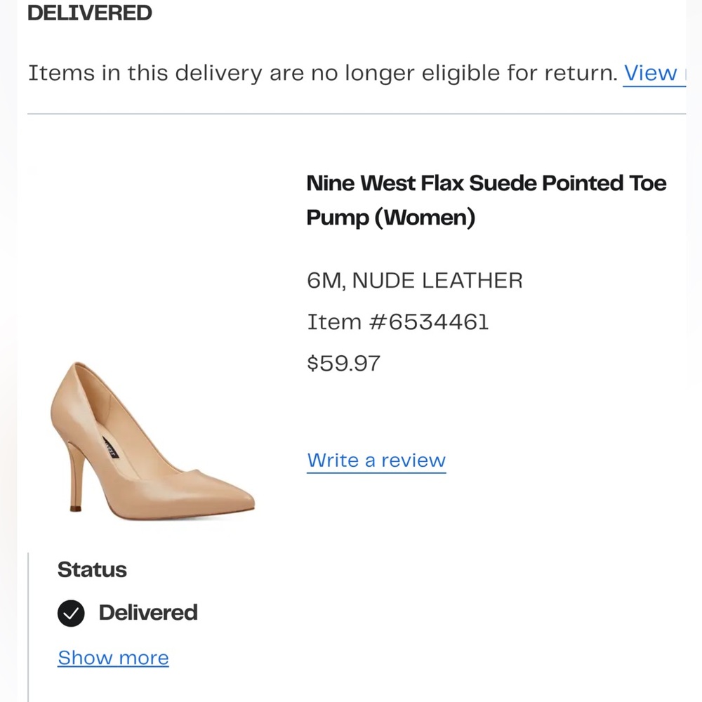 Nine West Pump
